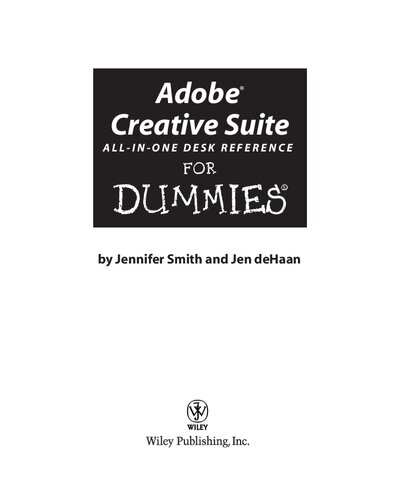 Adobe Creative Suite All-in-One Desk Reference For Dummies