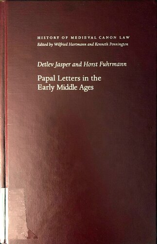 Papal Letters in the Early Middle Ages