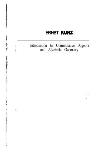 Introduction to commutative algebra and algebraic geometry