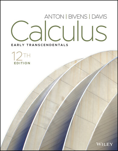 Calculus : Early Transcendentals