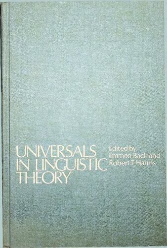 Universals in Linguistic Theory