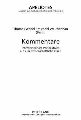 Kommentare: Interdisziplinäre Perspektiven auf eine wissenschaftliche Praxis