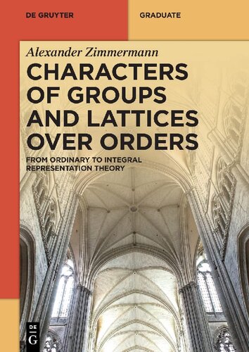 Characters of Groups and Lattices over Orders. From Ordinary to Integral Representation Theory