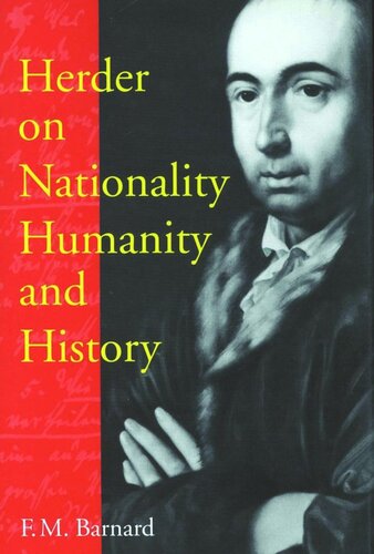 Herder on Nationality, Humanity, and History