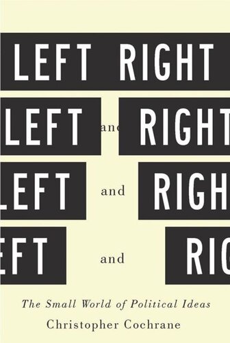 Left and Right: The Small World of Political Ideas