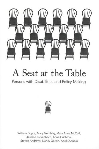 Seat at the Table: Persons with Disabilities and Policy Making