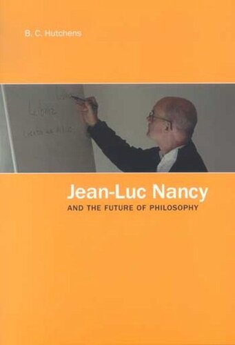 Jean-Luc Nancy and the Future of Philosophy