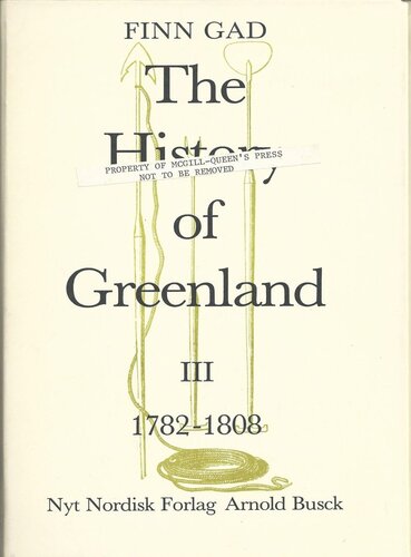 The History of Greenland: 1782-1808, Vol. 3