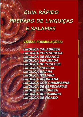 Guia Rápido Preparo De Linguiças E Salames