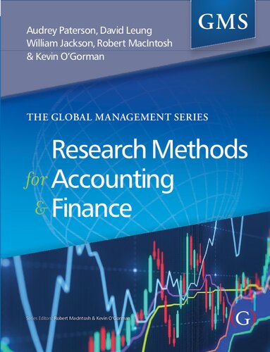 Research Methods for Accounting and Finance (Global Management Series)