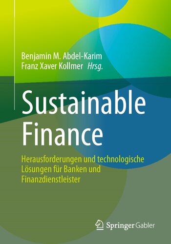 Sustainable Finance