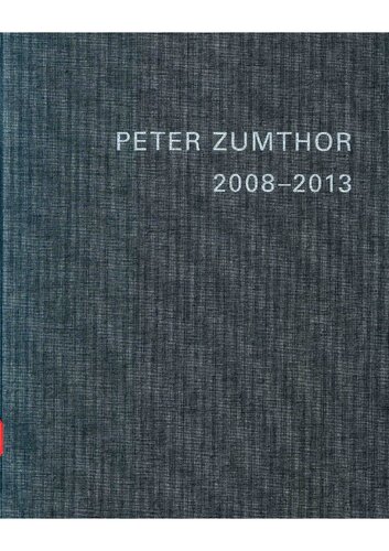 Peter Zumthor English replacement Volume 5