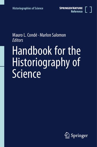 Handbook For The Historiography Of Science