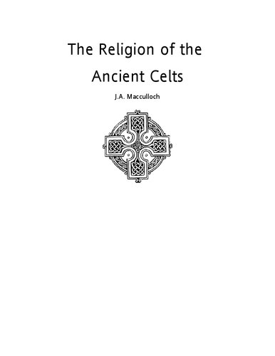 The Religion of the Ancient Celts