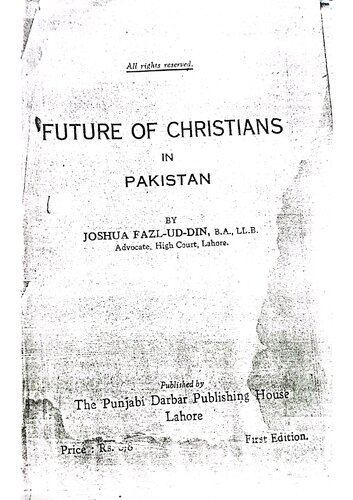 Future of Christians in Pakistan