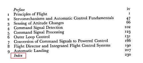 Automatic Flight Control Systems