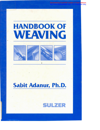 Handbook of Weaving