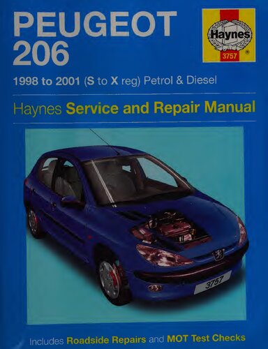 Haynes Peugeot 206 Service and Repair Manual