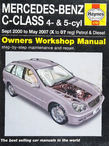 Haynes Mercedes-Benz C-Class Owners Workshop Manual