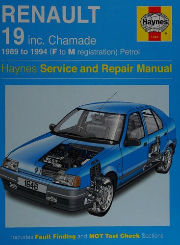 Haynes Renault 19 Service and Repair Manual