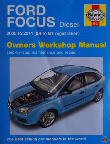 Haynes Ford Focus Diesel Owners Workshop Manual