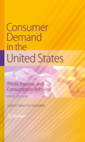 Consumer Demand in the United States: Prices, Income, and Consumption Behavior