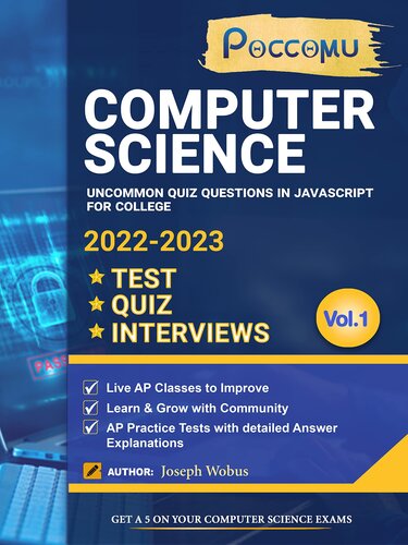 AP Questions In JavaScript For College Tests-Quiz-Interviews Vol-01: Arrays and Loops Practice Test + Answers With Explanation (AP Question Series for College Tests_Quiz_Interviews Book 1)