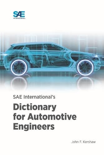 SAE International's Dictionary for Automotive Engineers