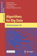 Algorithms for Big Data: DFG Priority Program 1736