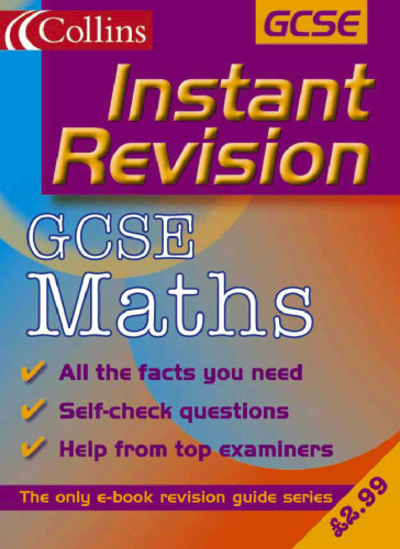 GCSE Mathematics (Instant Revision)