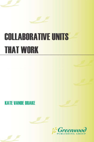 Collaborative Units that Work: TEAMS Award Winners