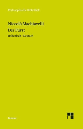 Der Fürst: Zweisprachige Ausgabe