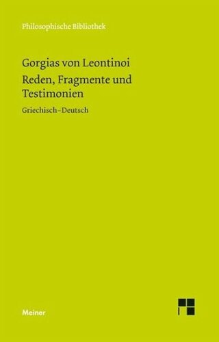 Reden, Fragmente und Testimonien: Mitarbeit:Buchheim, Thomas;Herausgegeben:Buchheim, Thomas