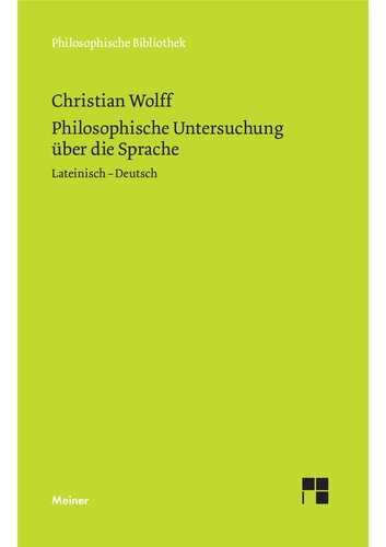 Philosophische Untersuchung über die Sprache: Zweisprachige Ausgabe