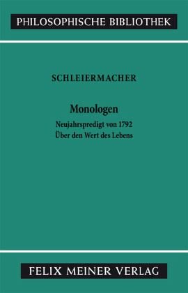 Monologen: nebst den Vorarbeiten