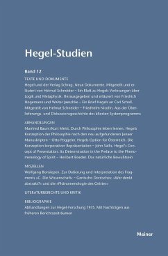 Hegel-Studien Band 12