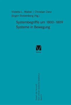 Systembegriffe um 1800–1809. Systeme in Bewegung: System der Vernunft. Kant und der deutsche Idealismus Band IV