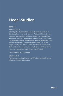 Hegel-Studien Band 31