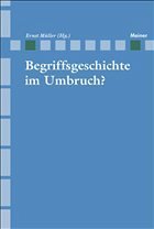 Begriffsgeschichte im Umbruch