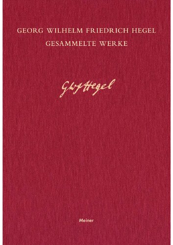 Die Bibliothek Georg Wilhelm Friedrich Hegels II: Abteilungen IV-IX, Anhang