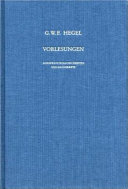 Vorlesungen. Ausgewählte Nachschriften und Manuskripte / Vorlesungen über die Logik (1831): Berlin 1831. Nachgeschrieben von Karl Hegel