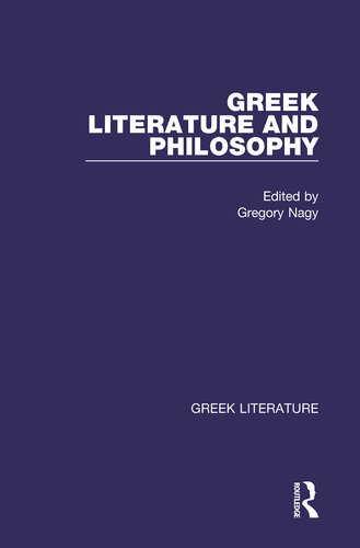 Greek Literature and Philosophy