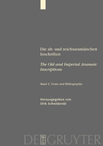 Texte und Bibliographie: Herausgegeben:Schwiderski, Dirk