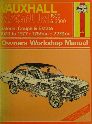 Haynes Vauxhall Magnum 1800 & 2000 Owners Workshop Manual