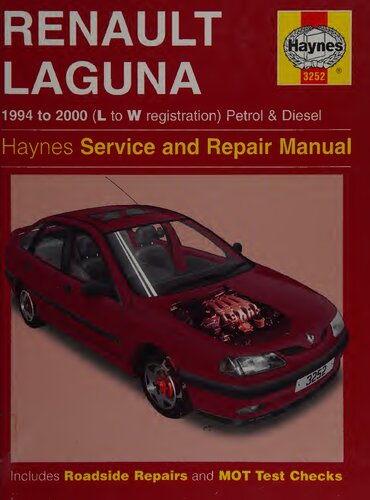 Haynes Renault Laguna Petrol & Diesel Service and Repair Manual