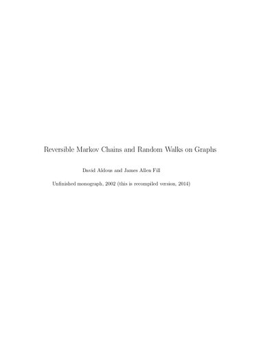 Reversible Markov Chains and Random Walks on Graphs