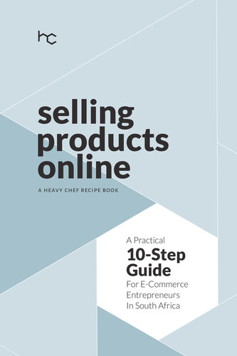 Selling Products Online -  A Heavy Chef Recipe Book