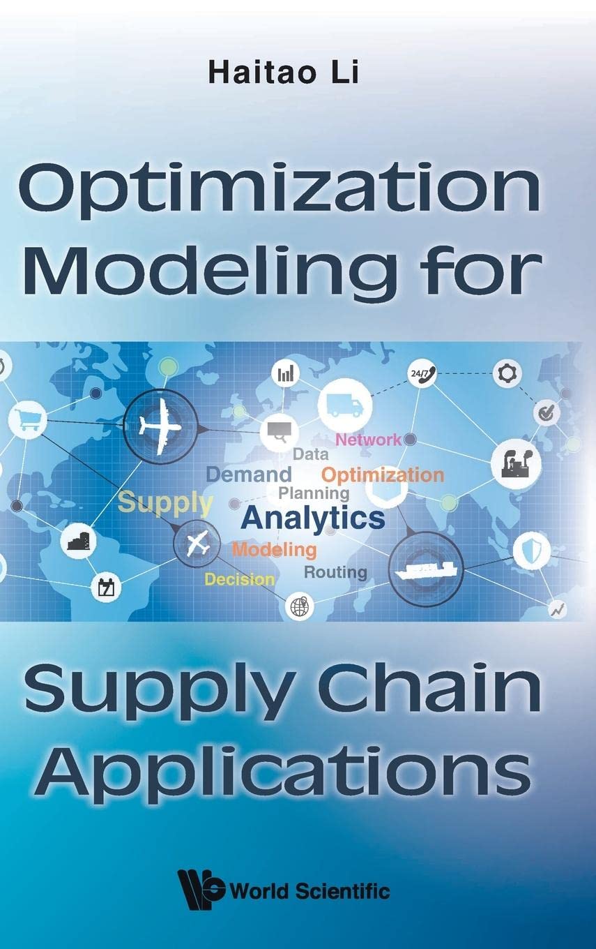 Optimization Modeling For Supply Chain Applications