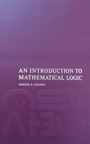 An Introduction to Mathematical Logic