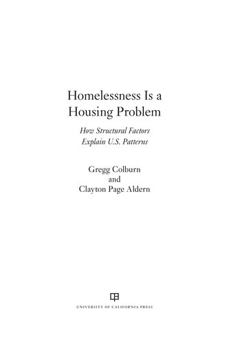 Homelessness Is a Housing Problem